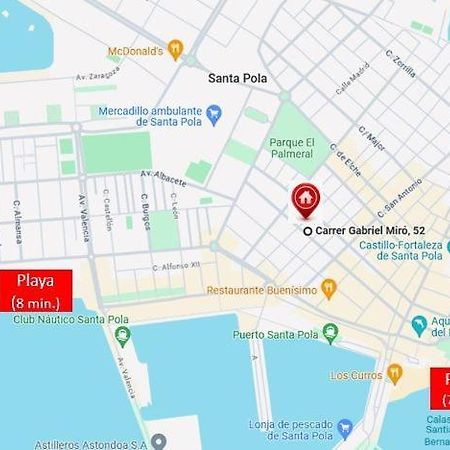Centrico Apartamento Con Todo A Estrenar En La Playa Santa Pola Buitenkant foto