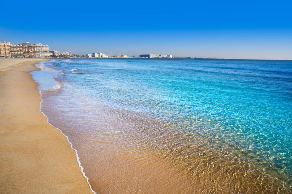 Centrico Apartamento Con Todo A Estrenar En La Playa Santa Pola Buitenkant foto